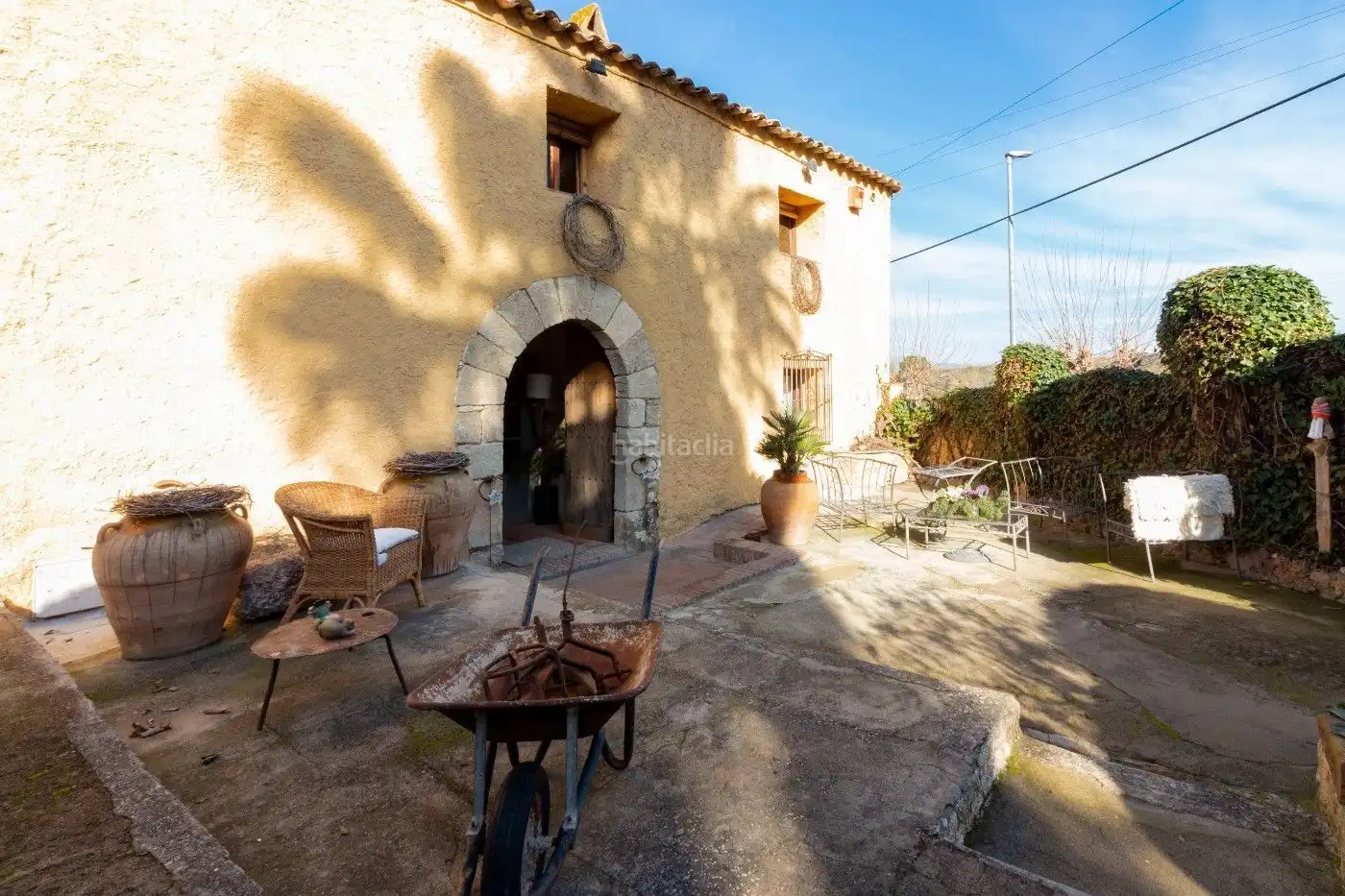 Vista exterior de Finca rústica en venda en Subirats amb Aire condicionat, Calefacció i Jardí privat