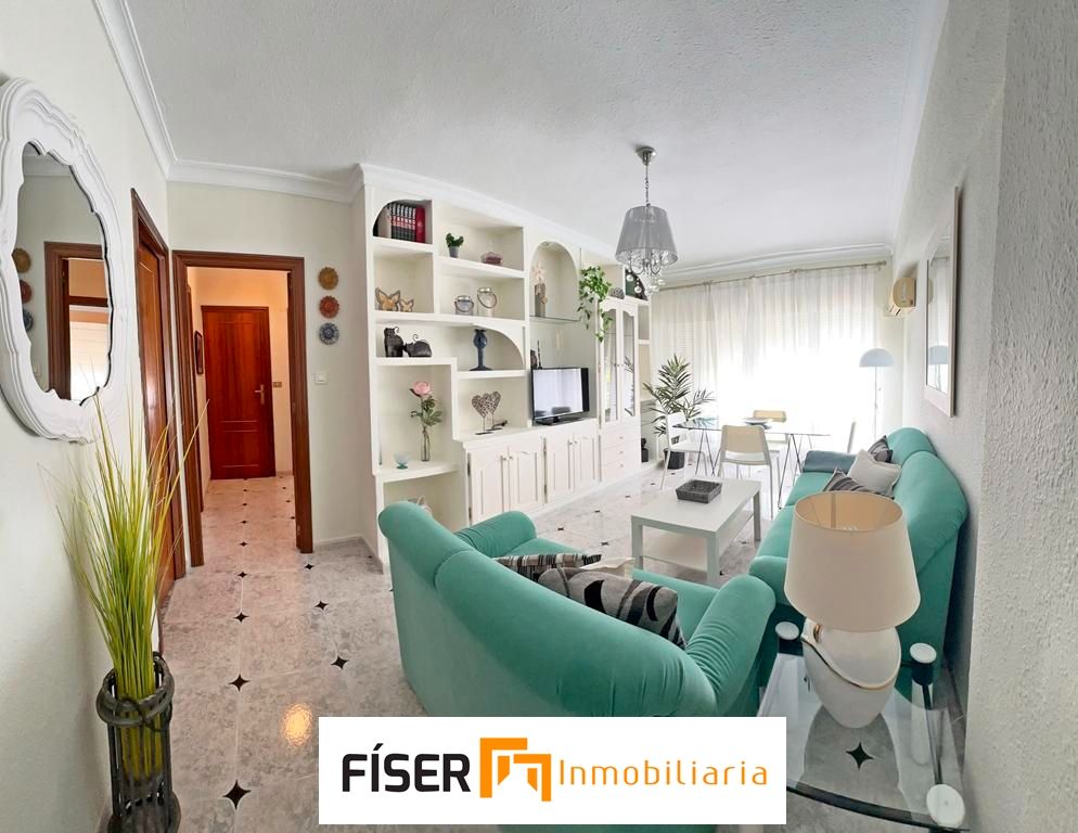Sala d'estar de Pis de lloguer en Zafra amb Aire condicionat, Moblat i Forn