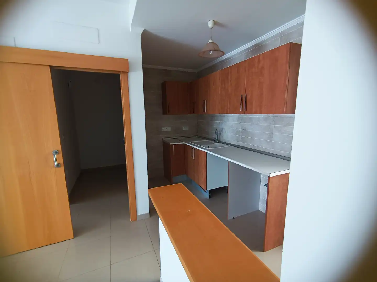 Cocina de Apartamento de alquiler en Oliva con Trastero, Horno y Lavadora