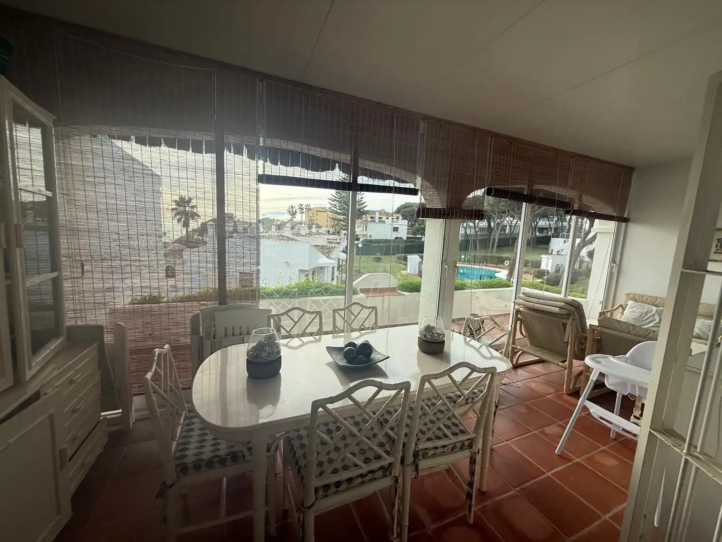 Terrasse von Wohnung zum Verkauf in Mijas mit Terrasse, Abstellraum und Möbliert