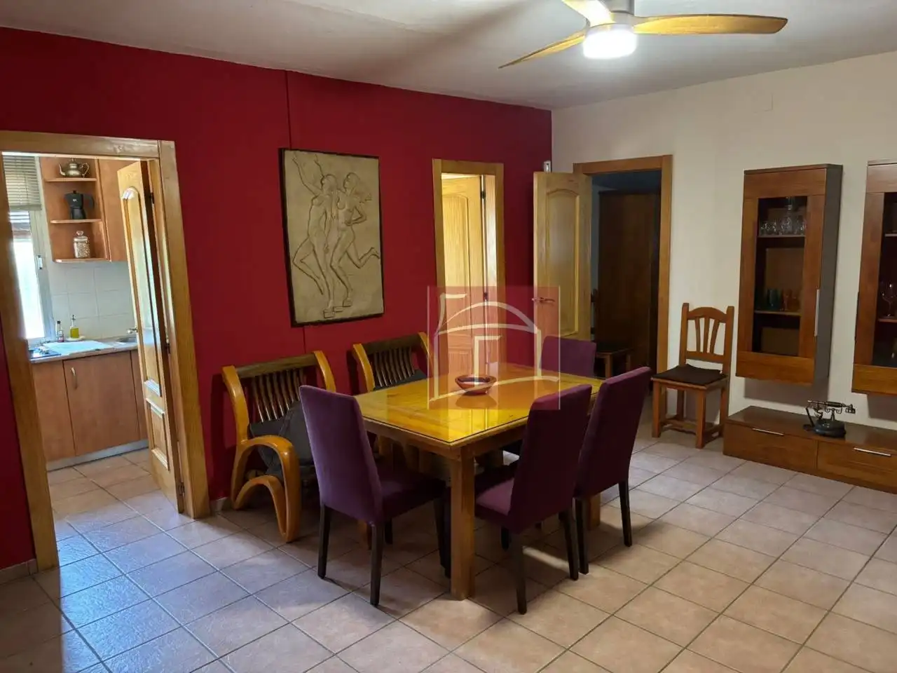 Comedor de Finca rústica en venta en Villanueva de la Serena con Calefacción, Jardín privado y Piscina