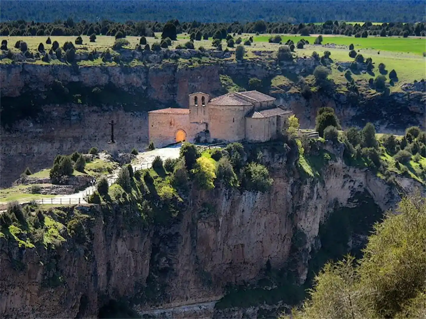 Vista exterior de Casa o chalet en venta en Sepúlveda con Balcón
