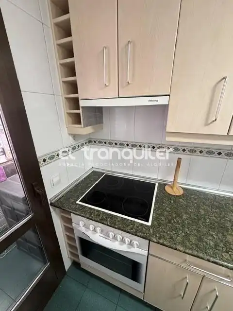 Kitchen of Flat for rent in Madrid  with Air Conditioner, Swimming Pool and Furnished