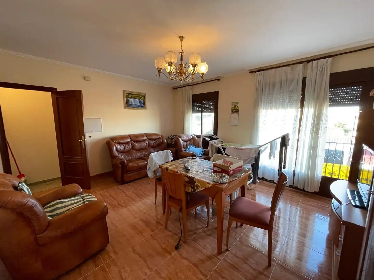 Living room of Houses for sale in Santa Marta de Magasca  with Terrace