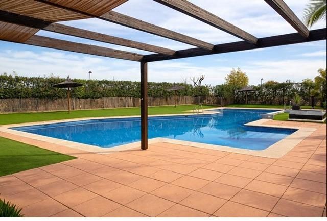 Swimming pool of Flat for sale in  Murcia Capital  with Air Conditioner, Private garden and Terrace