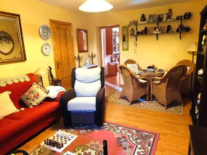 Living room of Houses for sale in Miraflores de la Sierra  with Air Conditioner, Heating and Terrace