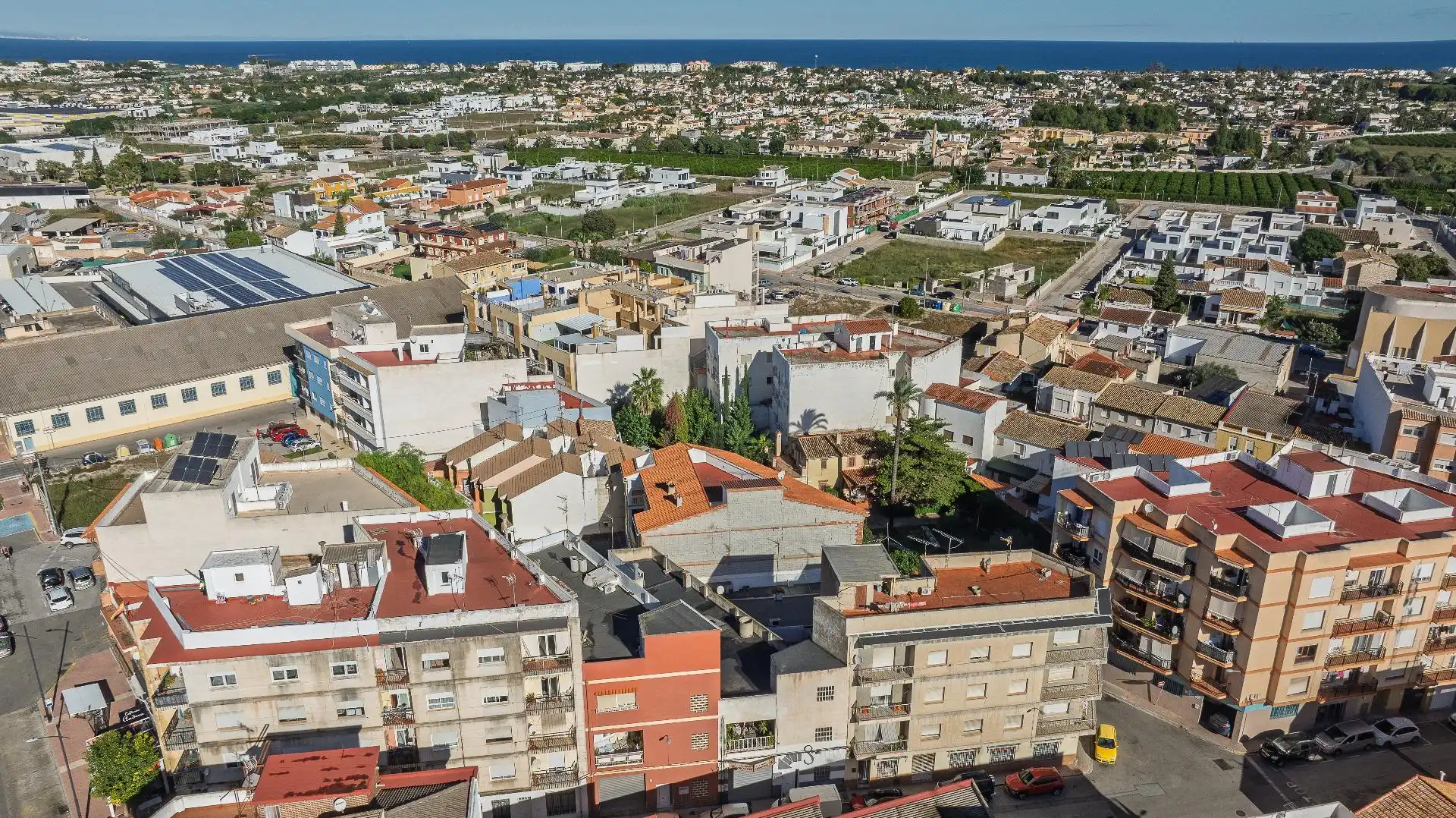 Vista exterior de Pis en venda en El Verger amb Terrassa, Balcó i Jacuzzi