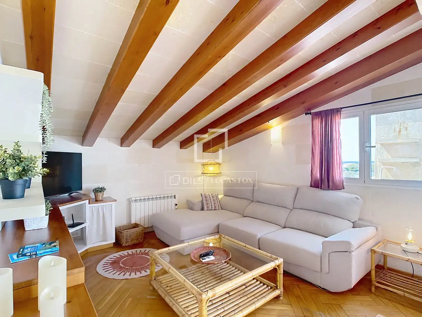 Living room of Houses for sale in Ciutadella de Menorca  with Air Conditioner, Heating and Private garden
