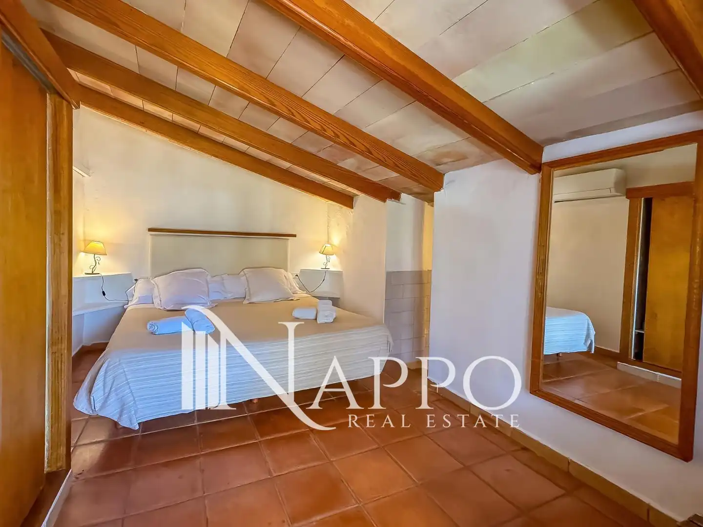 Bedroom of Houses for sale in Sóller  with Air Conditioner, Storage room and Swimming Pool