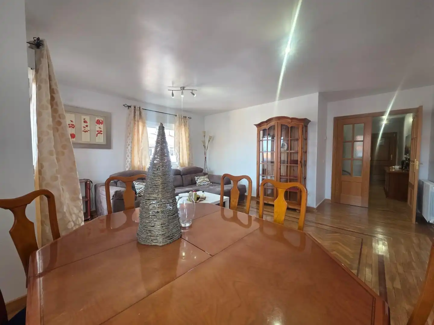 Esszimmer von Wohnung zur Miete in Ávila mit Heizung, Parkett und Terrasse