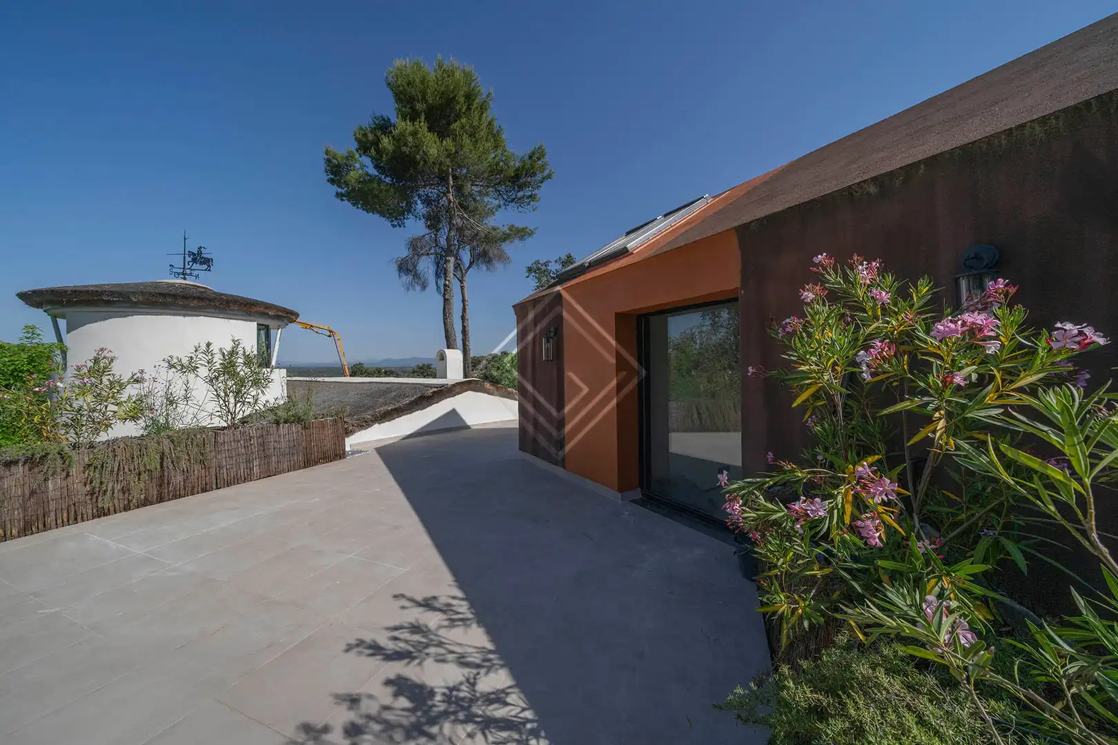 Vista exterior de Casa o chalet de alquiler en Madrid con Aire acondicionado, Jardín privado y Terraza