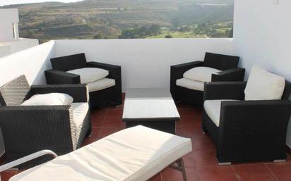 Terrasse von Wohnung zum verkauf in Estepona mit Klimaanlage und Terrasse