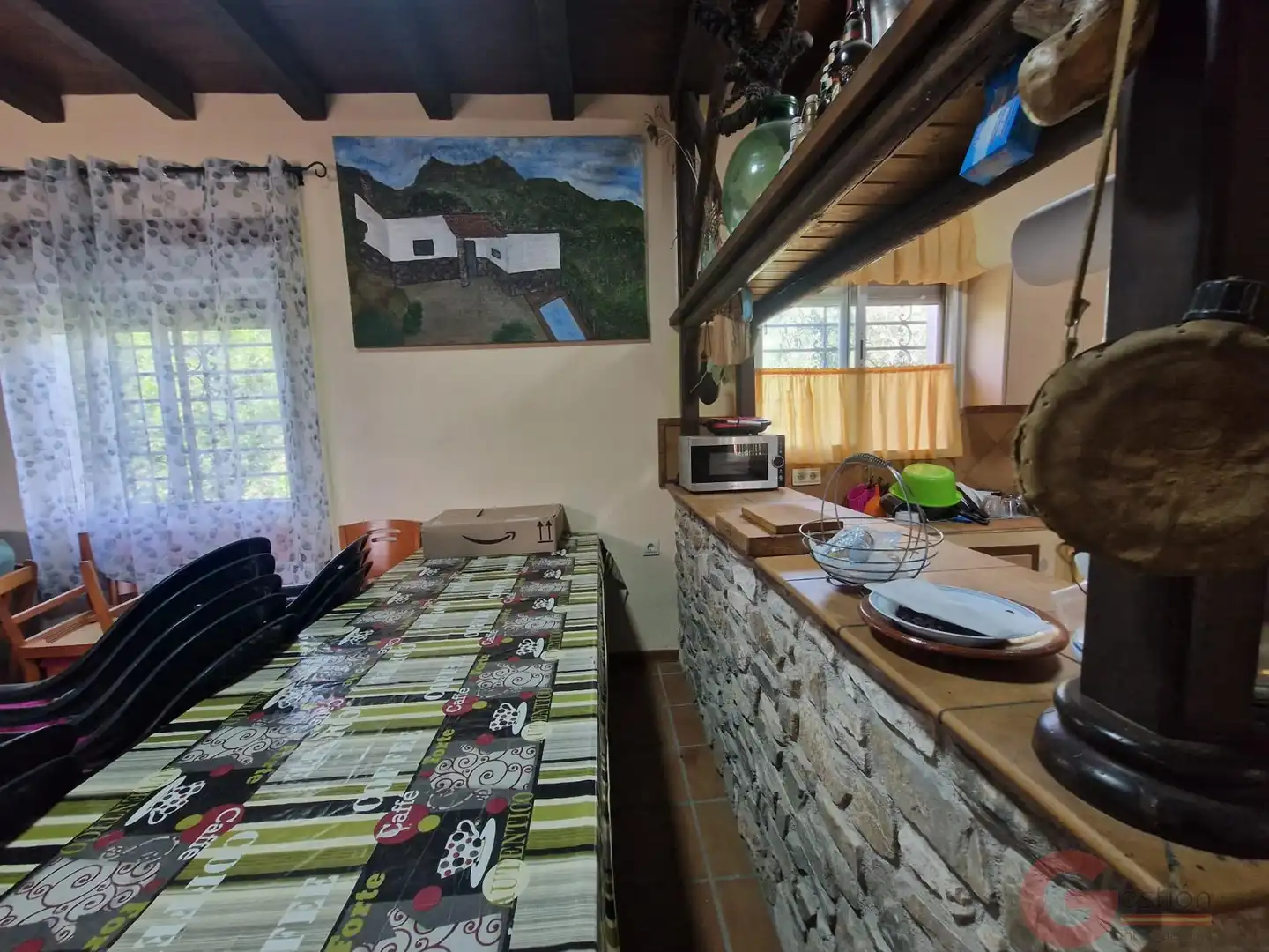 Küche von Country house zum Verkauf in El Pinar mit Terrasse und Schwimmbad