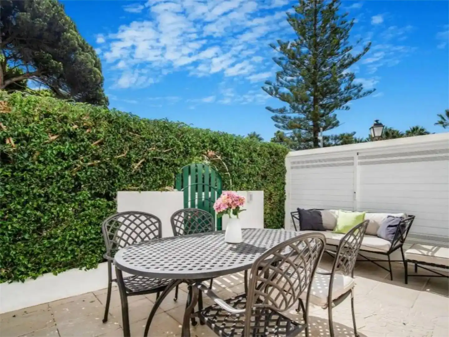 Terrassa de Planta baixa de lloguer en Marbella amb Aire condicionat i Balcó
