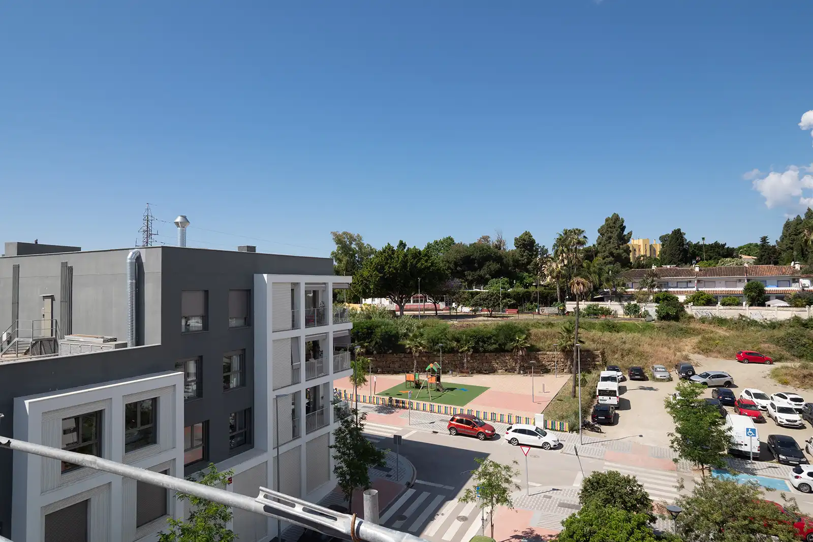 Exterior view of Flat for sale in Marbella  with Air Conditioner, Home automation and Community pool
