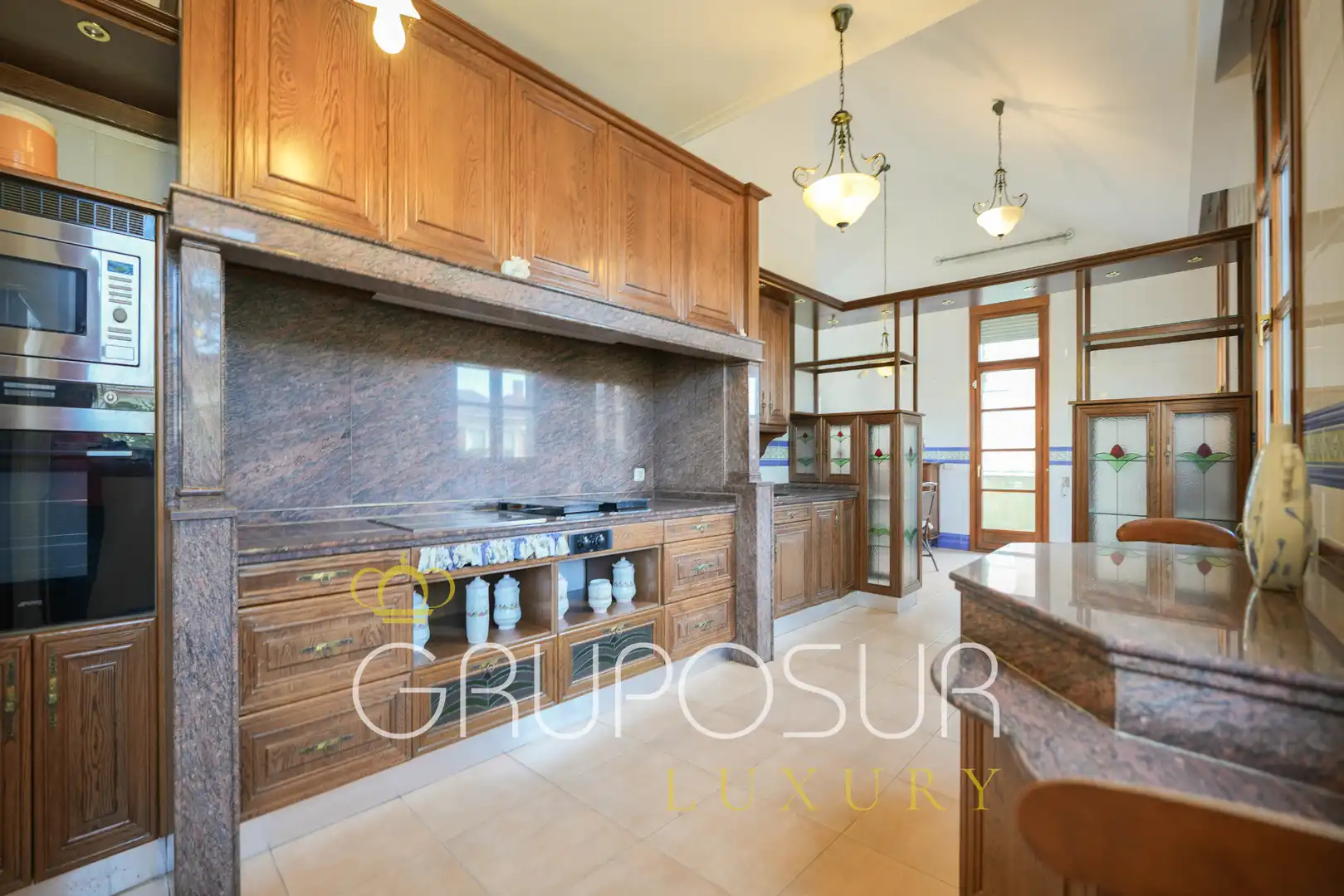Cocina de Casa o chalet en venta en Valladolid con Calefacción, Jardín privado y Parquet
