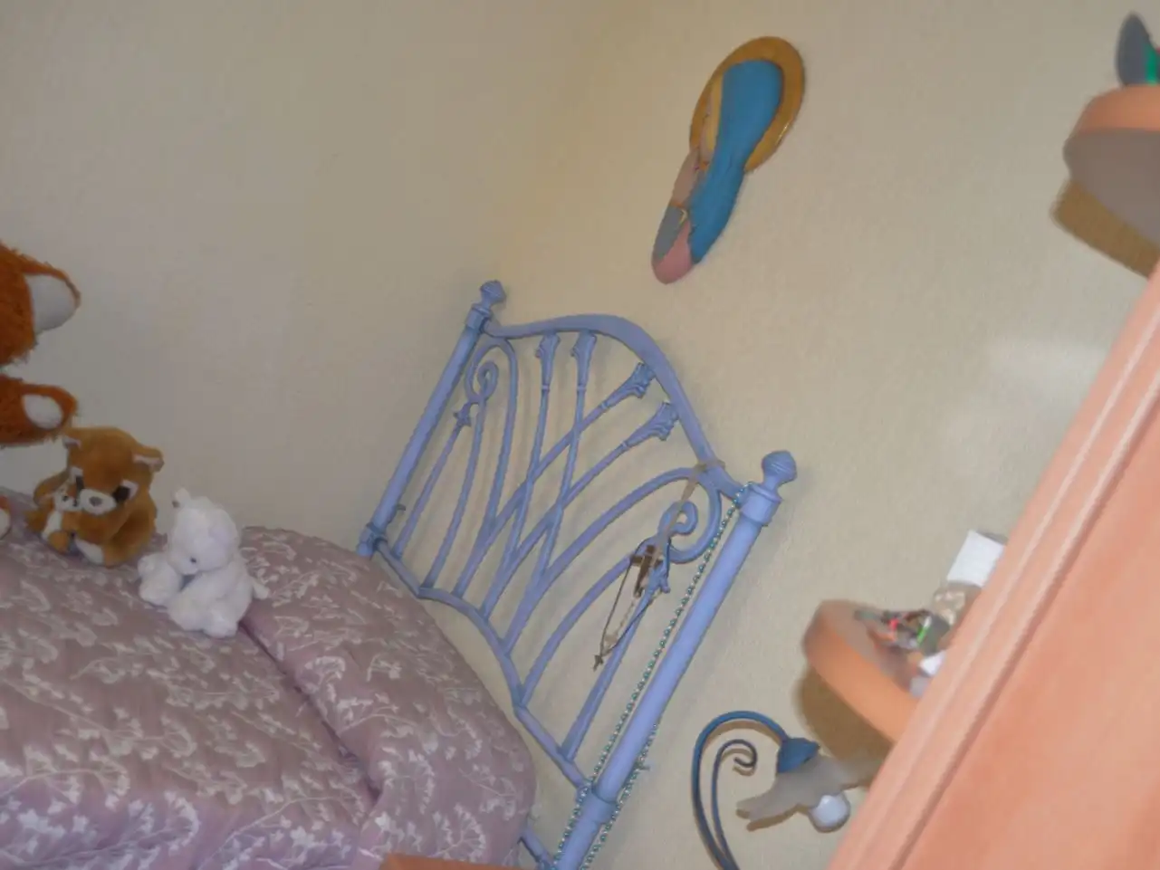 Schlafzimmer von Wohnung zur Miete in  Huelva Capital mit Klimaanlage und Balkon