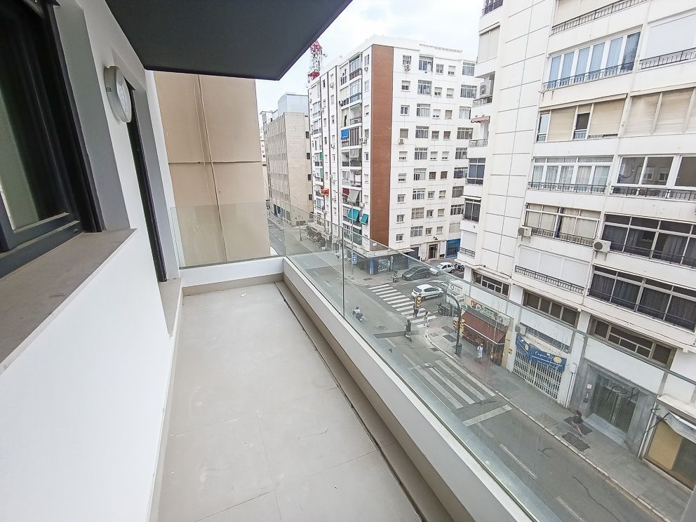 Exterior view of Flat for sale in Málaga Capital  with Air Conditioner, Heating and Terrace