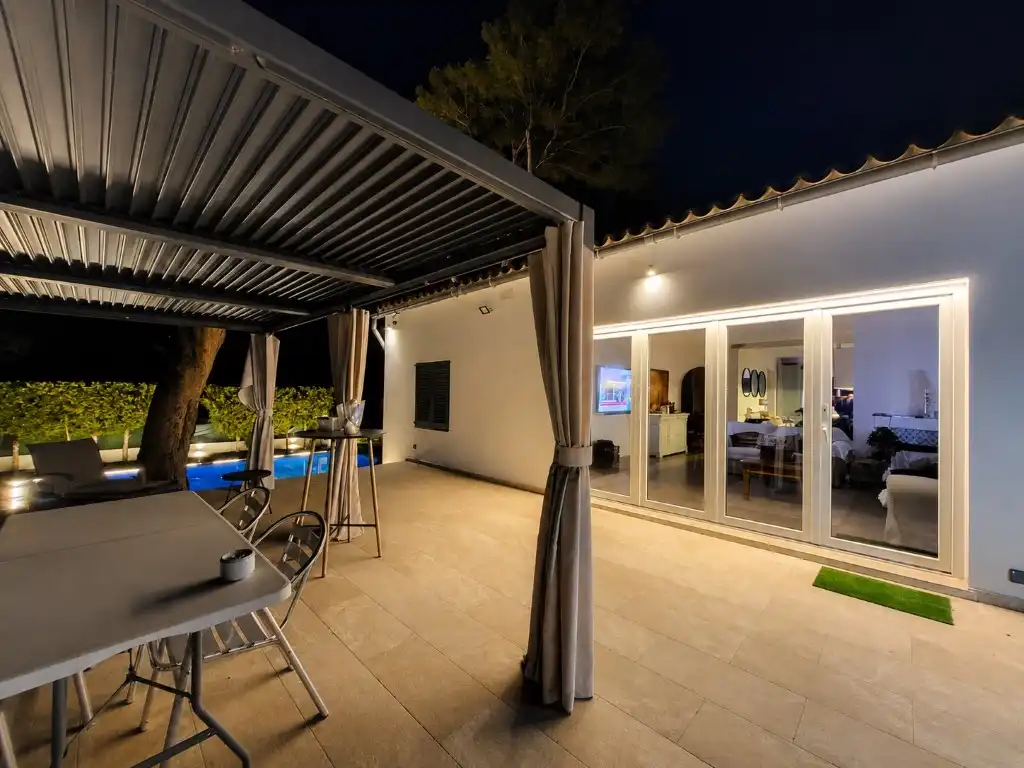 Terrassa de Casa o xalet de lloguer en Calvià amb Aire condicionat, Jardí privat i Terrassa