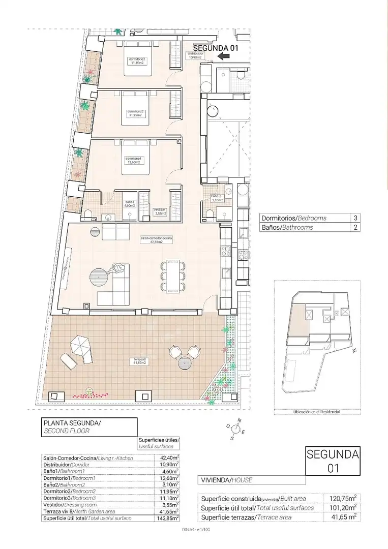 Apartment with terrace for sale in Hondón de las Nieves / El Fondó de les Neus, imagen 30