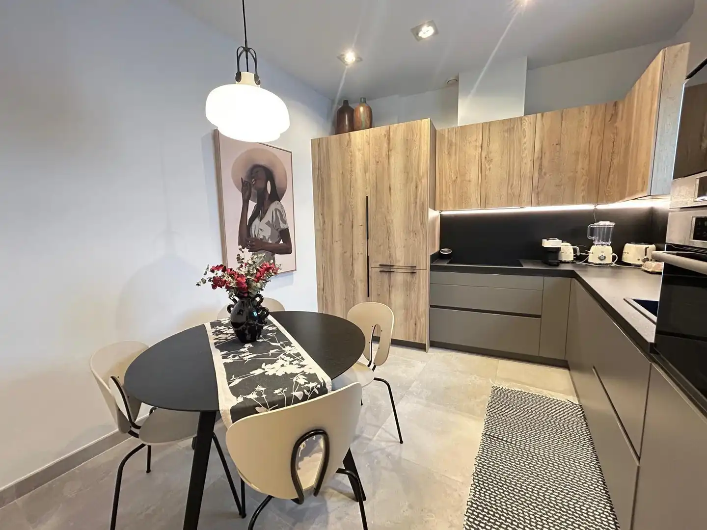 Küche von Wohnung zum Verkauf in  Cádiz Capital mit Klimaanlage, Terrasse und Möbliert