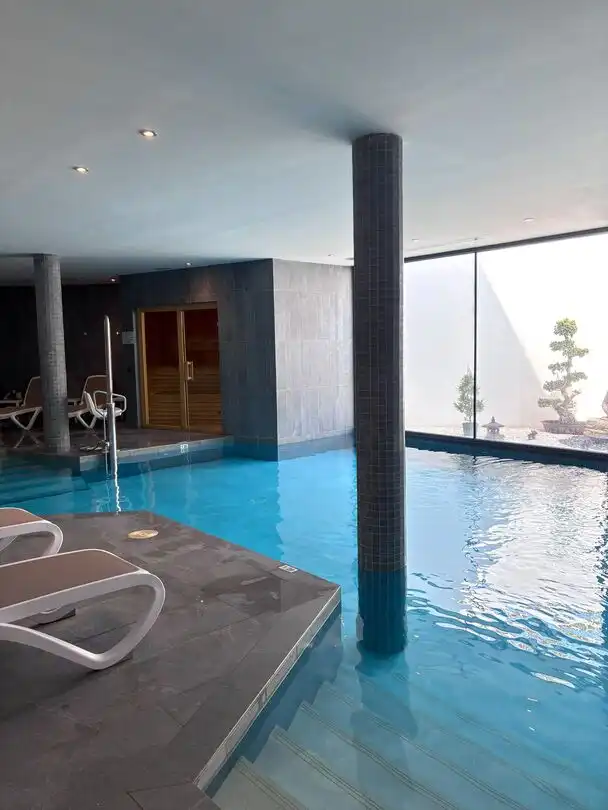 Swimming pool of Attic for rent in Estepona  with Air Conditioner, Heating and Private garden