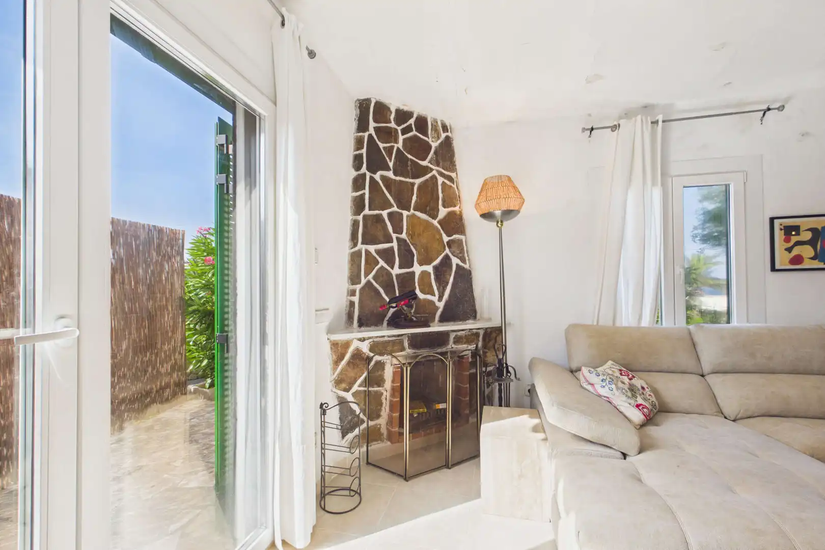 Sala d'estar de Casa o xalet en venda en Manacor amb Aire condicionat, Terrassa i Moblat