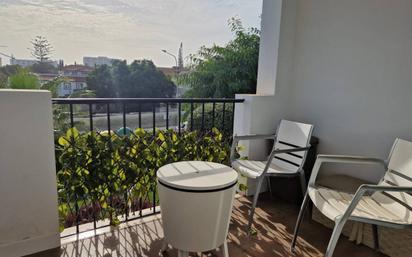 Balcony of Apartment for sale in Torremolinos  with Air Conditioner, Private garden and Terrace