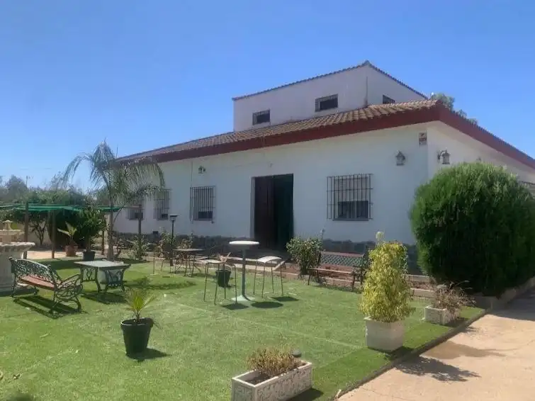 Vista exterior de Casa o chalet en venta en Carmona con Aire acondicionado, Calefacción y Jardín privado
