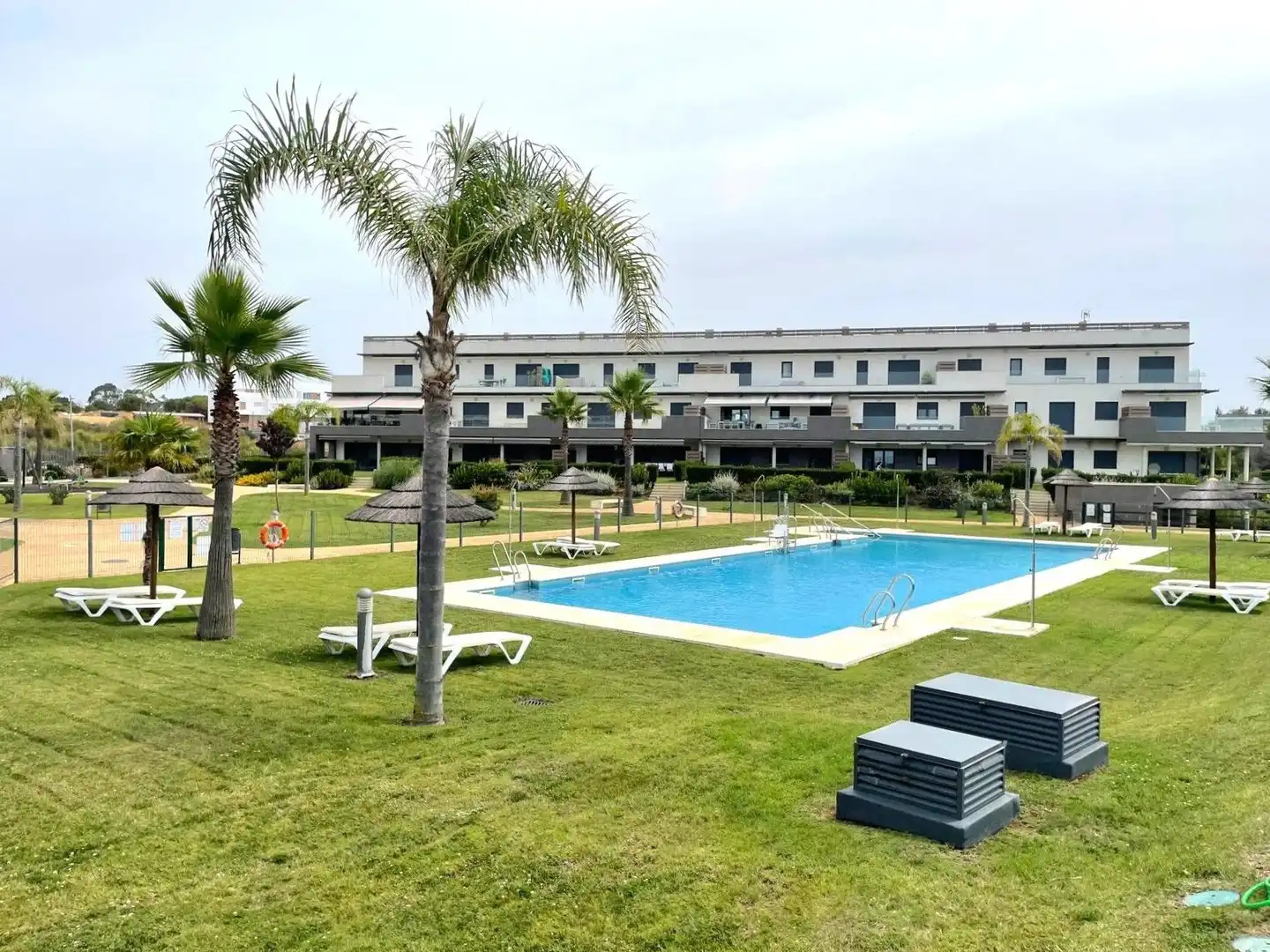 Garden of Apartments for rent in El Rompido  with Air Conditioner, Heating and Terrace