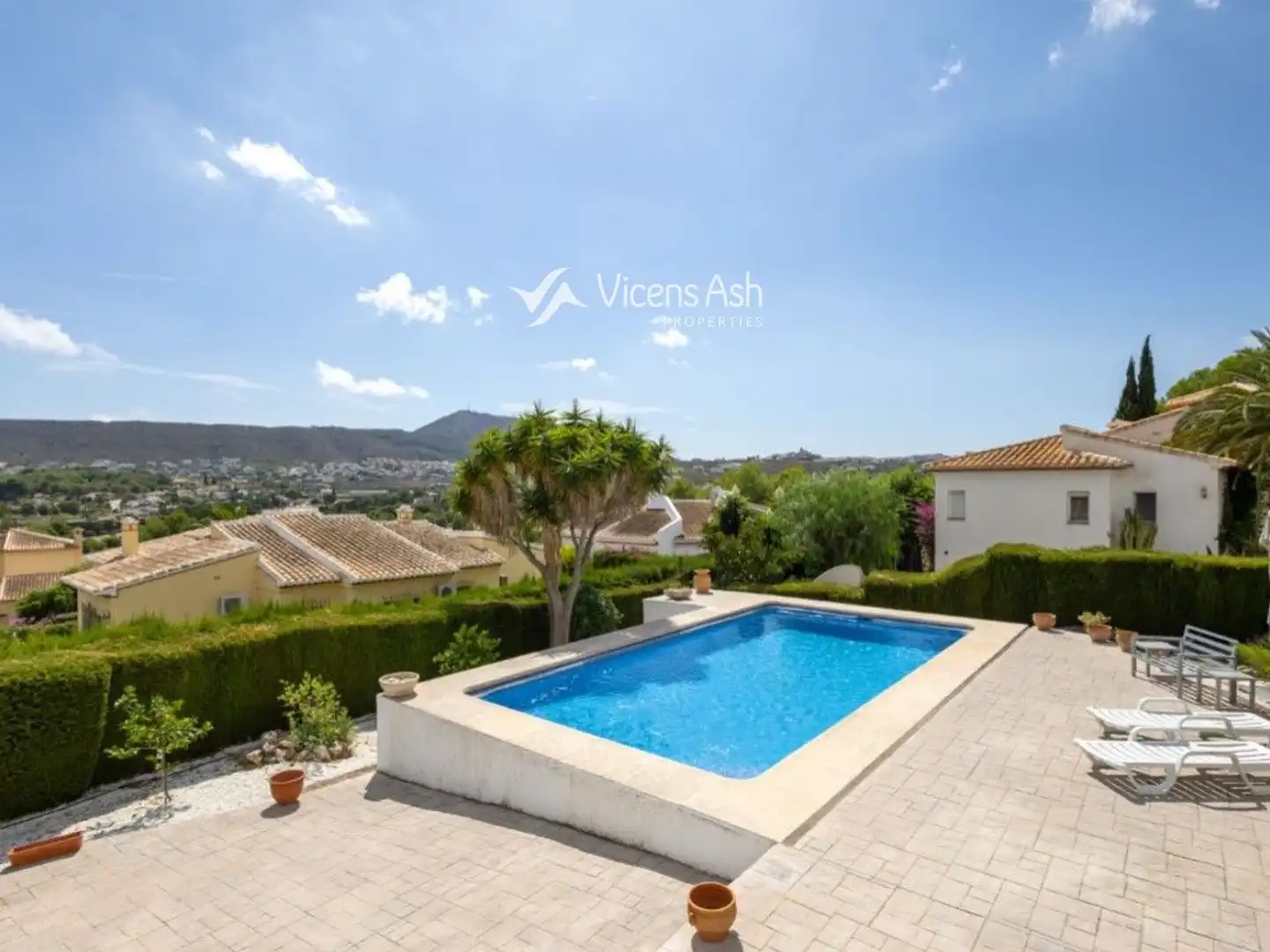 Exterior view of Houses for sale in Jávea / Xàbia  with Air Conditioner, Terrace and Storage room