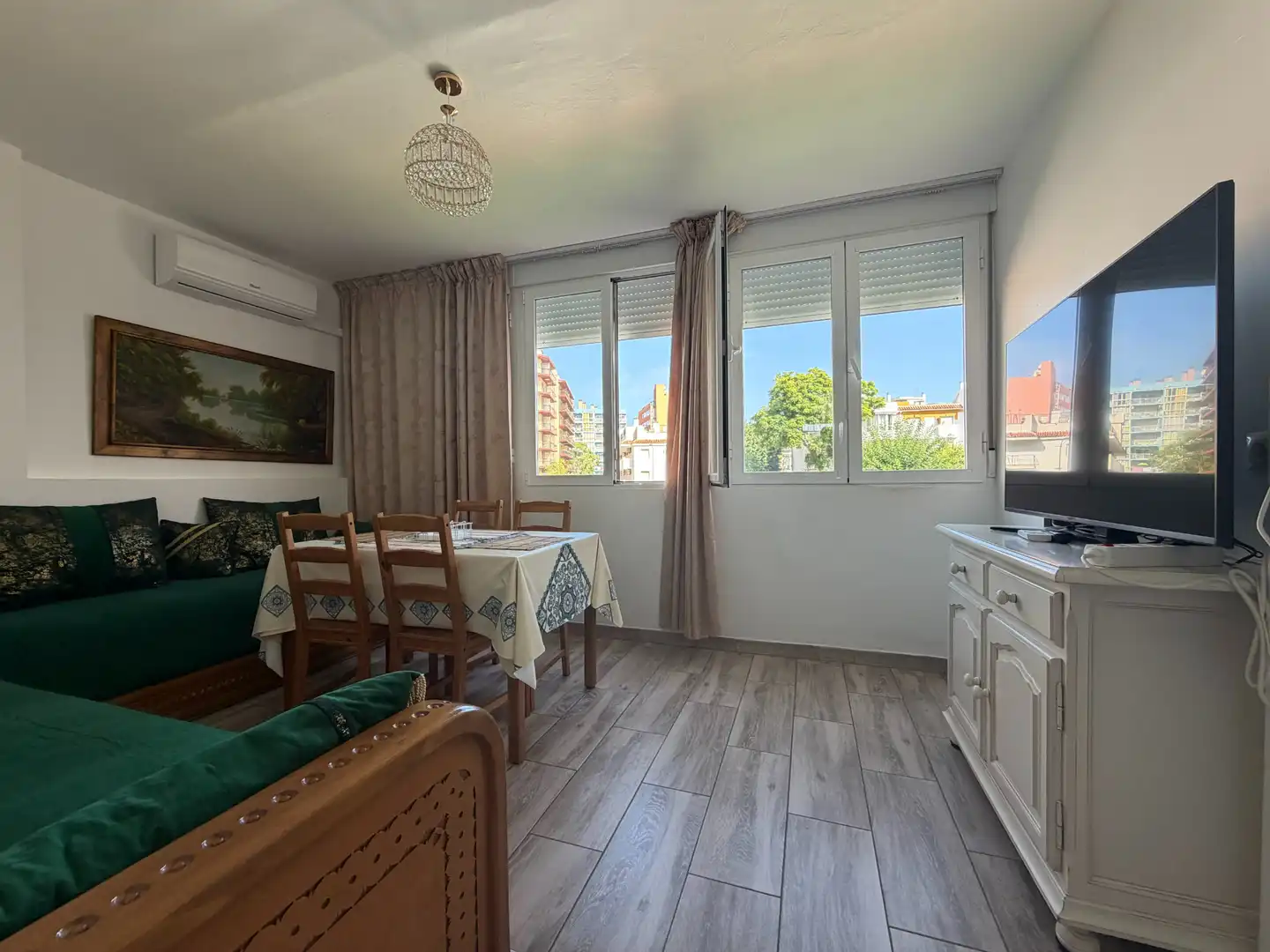 Living room of Flat for rent in Centro