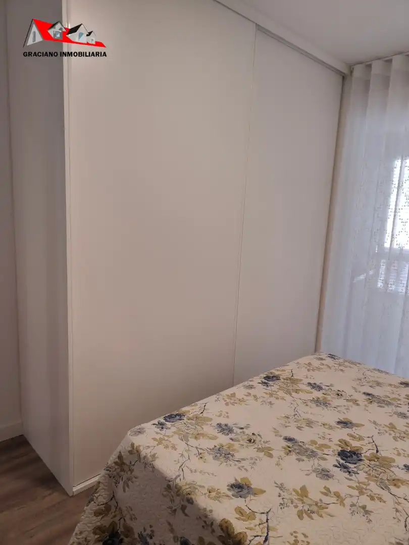 Schlafzimmer von Wohnung zur Miete in Albacete mit Klimaanlage, Heizung und Möbliert