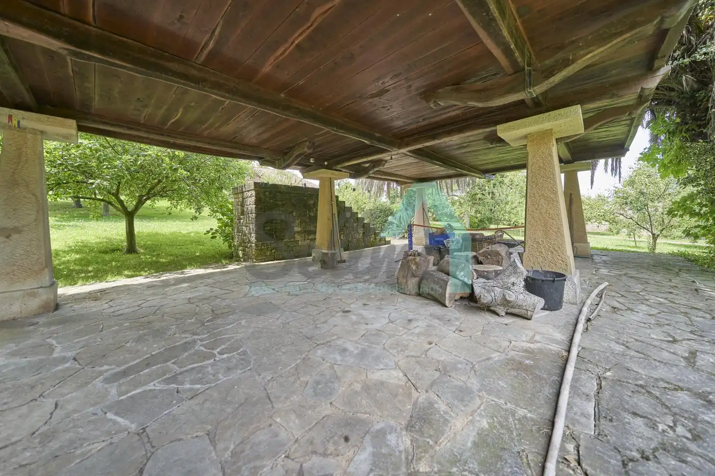 Jardí de Casa o xalet en venda en Gijón  amb Aire condicionat, Jardí privat i Parquet