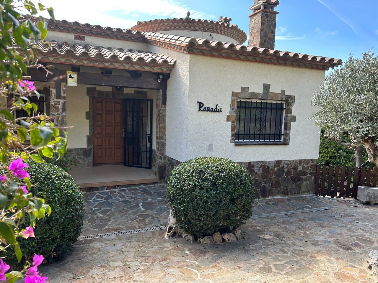 Exterior view of Single-family semi-detached for sale in Calonge  with Heating, Private garden and Terrace
