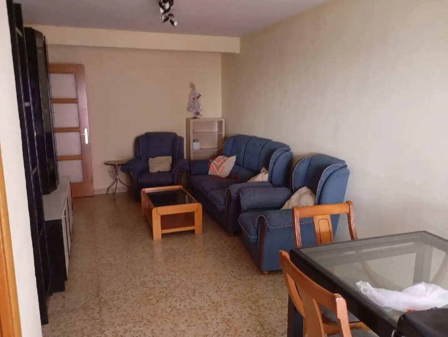 Living room of Flat for rent in Cuenca  with Heating, Terrace and Furnished