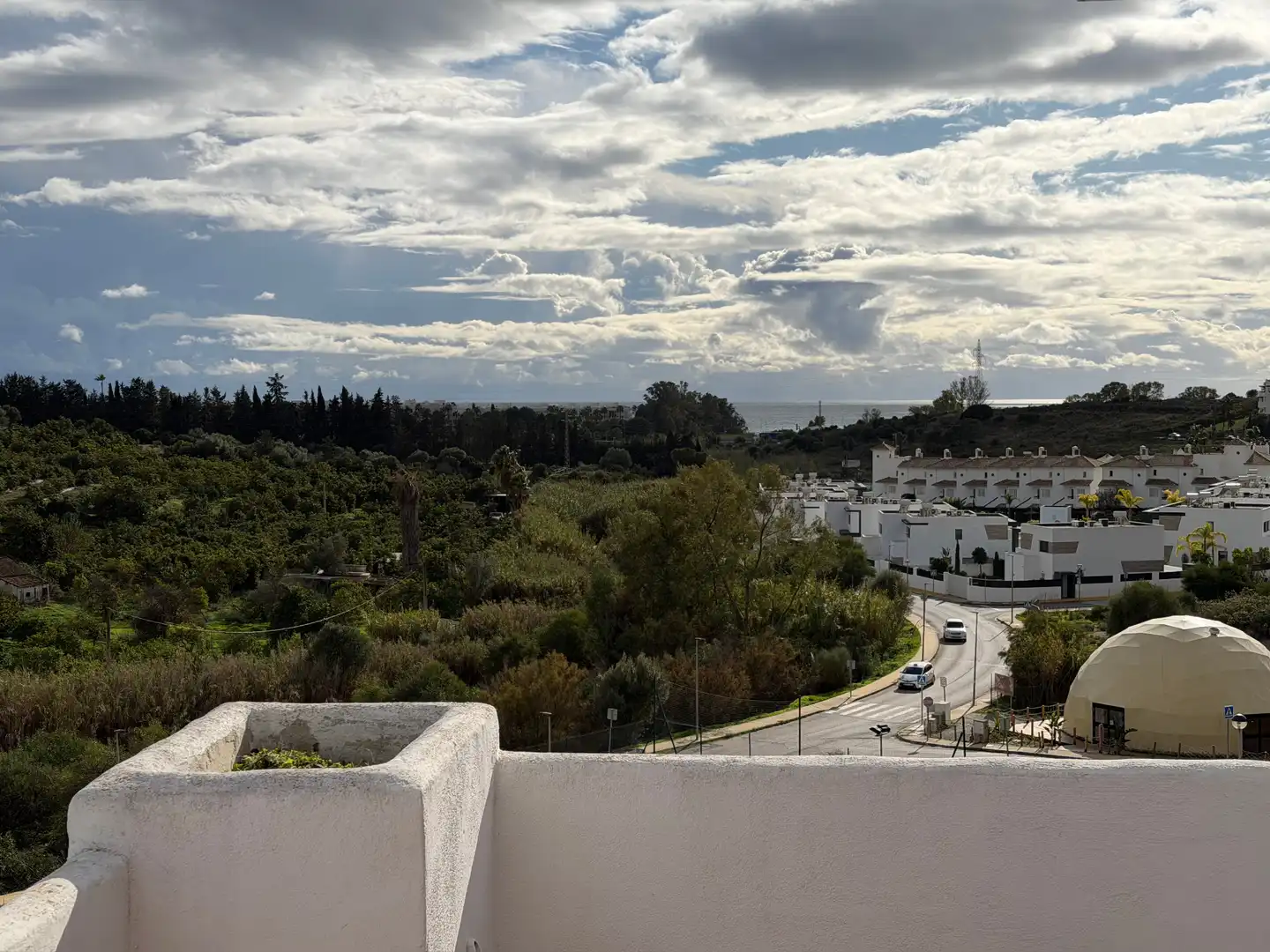 Exterior view of Flat for sale in Estepona  with Air Conditioner, Heating and Terrace