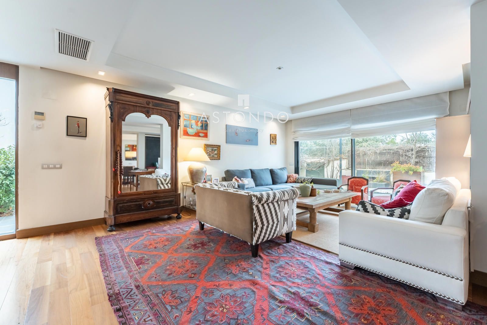 Living room of House or chalet for sale in Boadilla del Monte  with Air Conditioner, Heating and Terrace