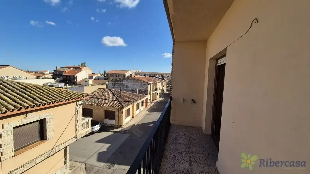 Exterior view of Flat for sale in Murchante  with Heating, Storage room and Furnished