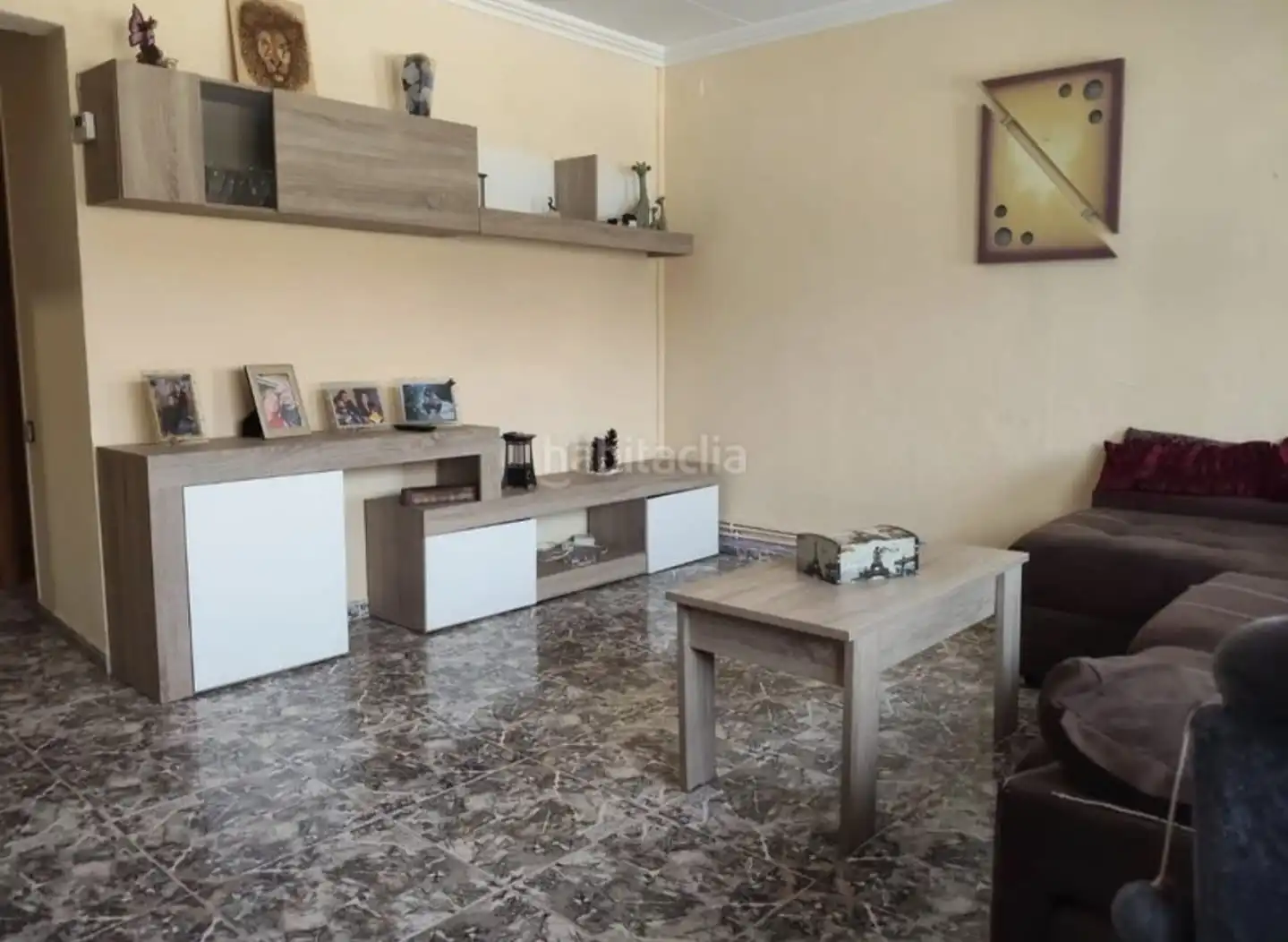 Sala d'estar de Casa o xalet en venda en Barcelona amb Calefacció, Parquet i Terrassa