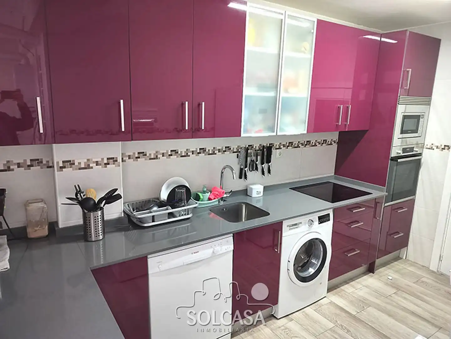 Cocina de Piso en venta en Valladolid con Calefacción, Horno y Lavadora