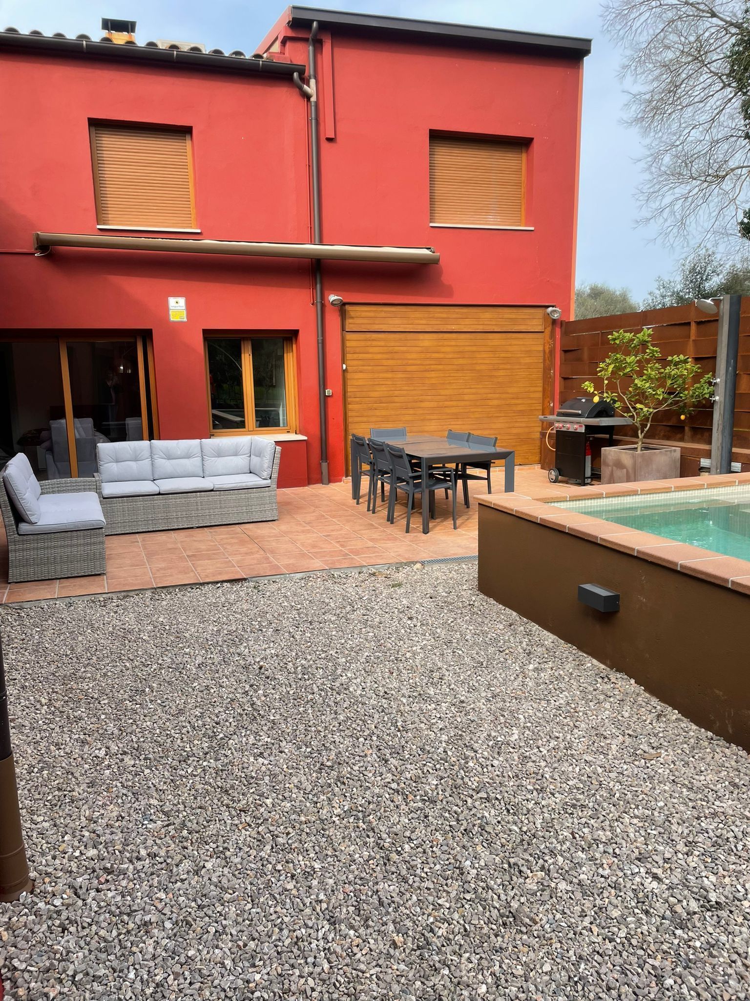 Terrace of Country house for sale in Forallac  with Air Conditioner, Heating and Private garden