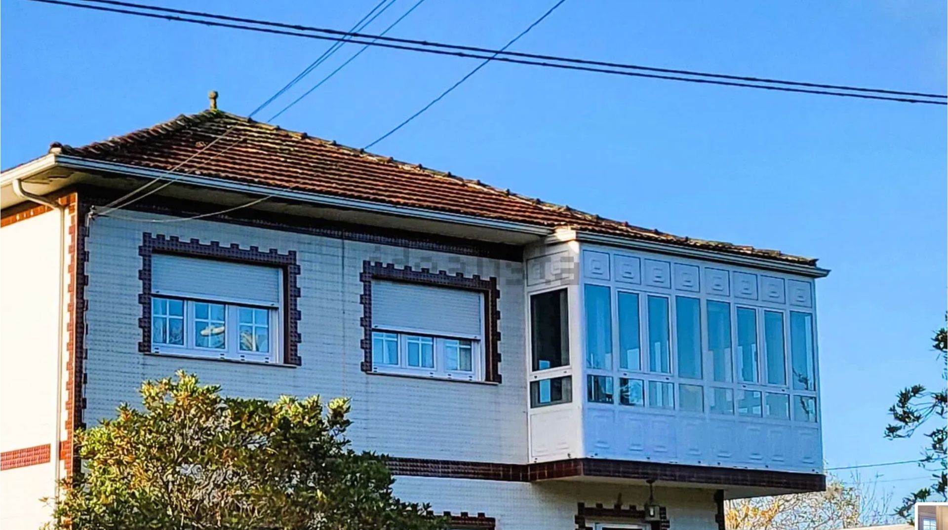 Vista exterior de Casa o xalet de lloguer en Santiago de Compostela  amb Moblat