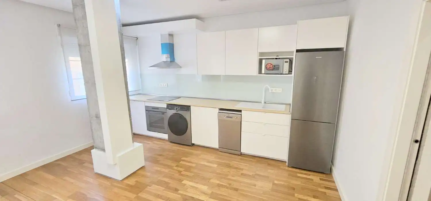 Cocina de Piso de alquiler en Vélez-Málaga con Aire acondicionado, Parquet y Terraza