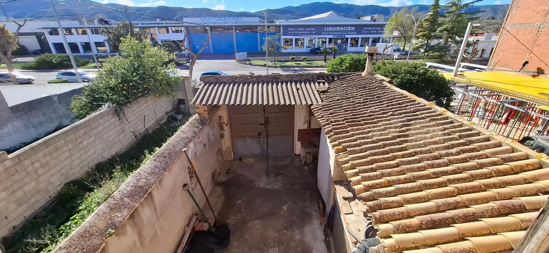 Vista exterior de Finca rústica en venta en El Palomar con Terraza