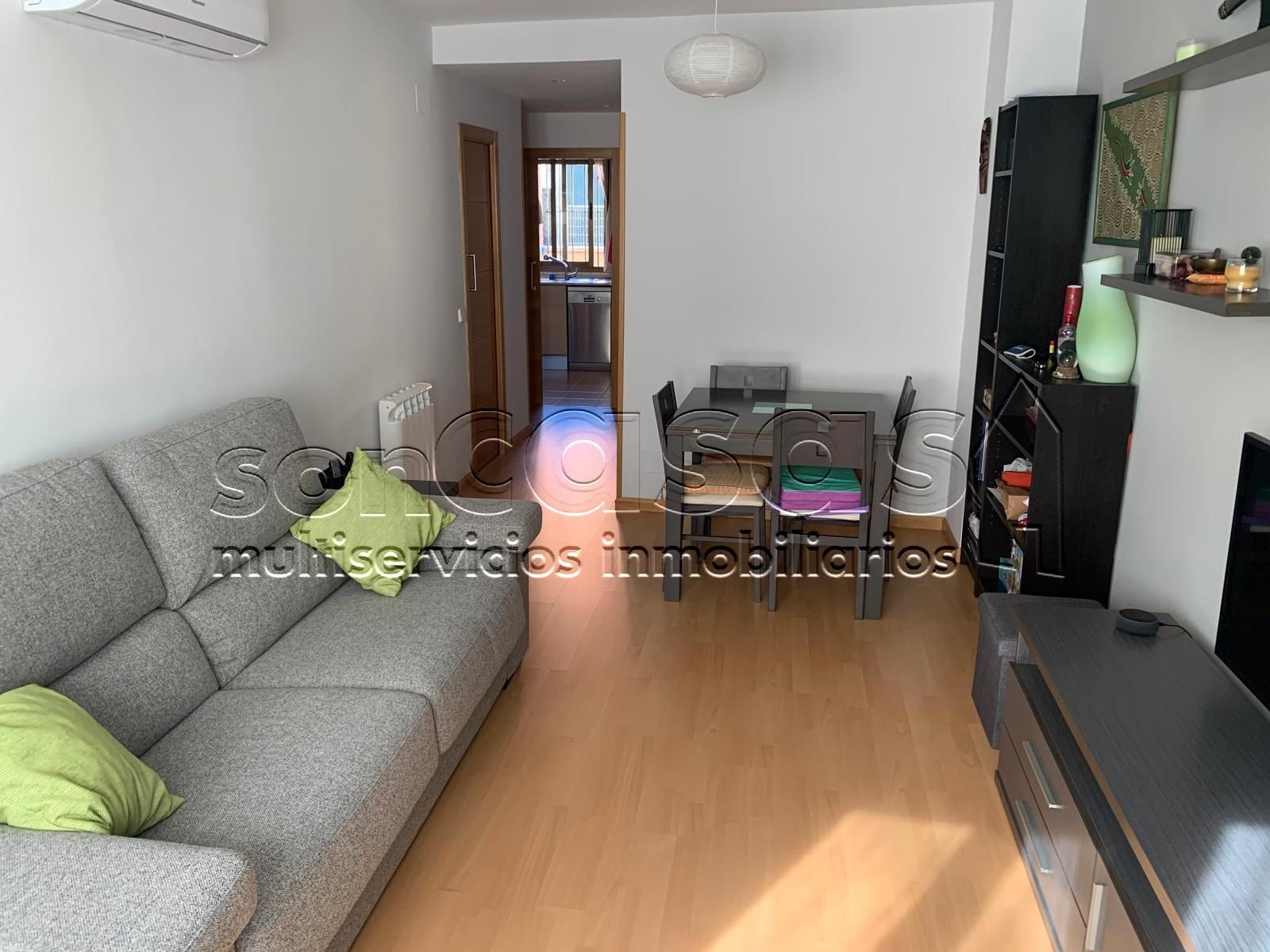 Living room of Apartment for sale in  Madrid Capital  with Heating, Furnished and Oven