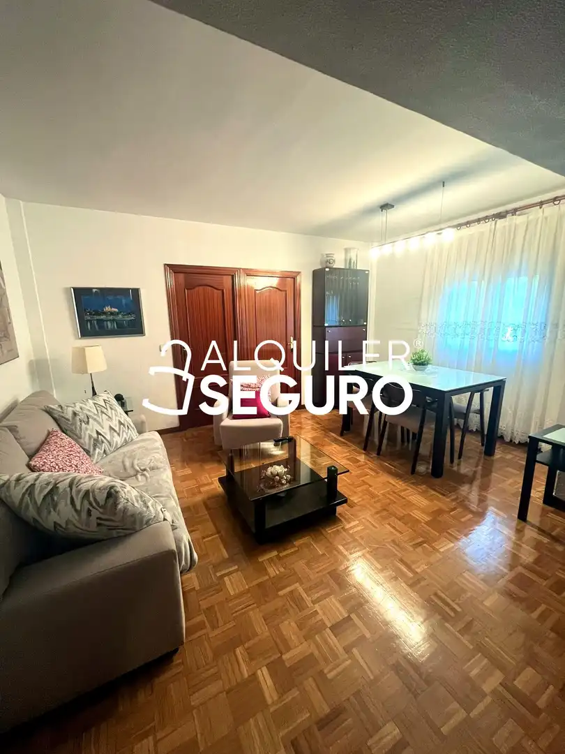 Living room of Flat for rent in Ciudad Lineal