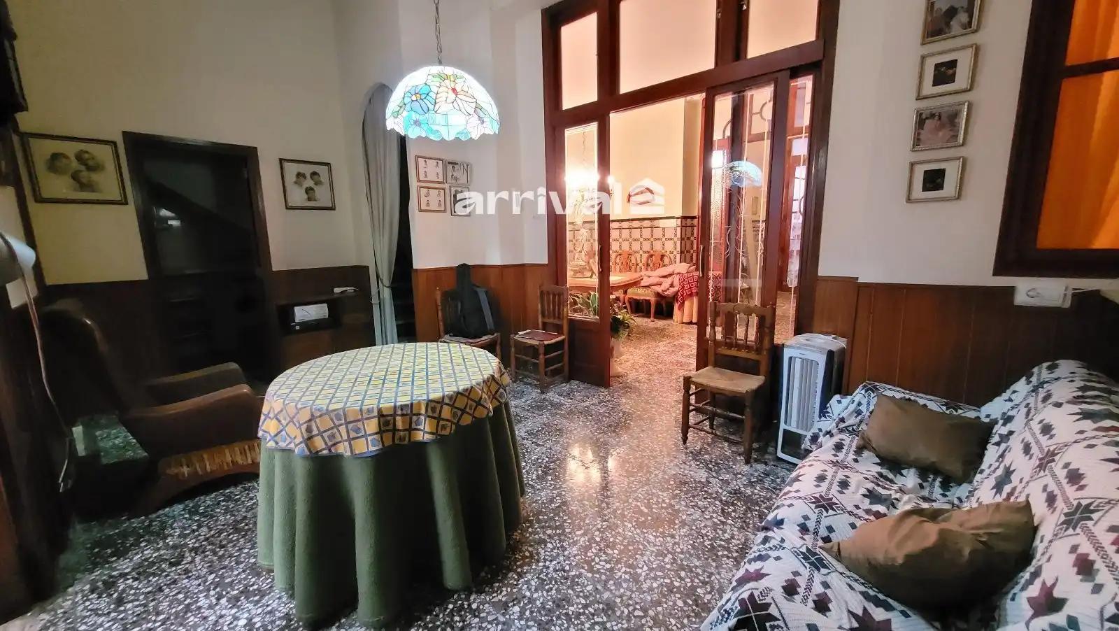 Sala de estar de Casa o chalet en venta en Càrcer con Jardín privado, Terraza y Balcón