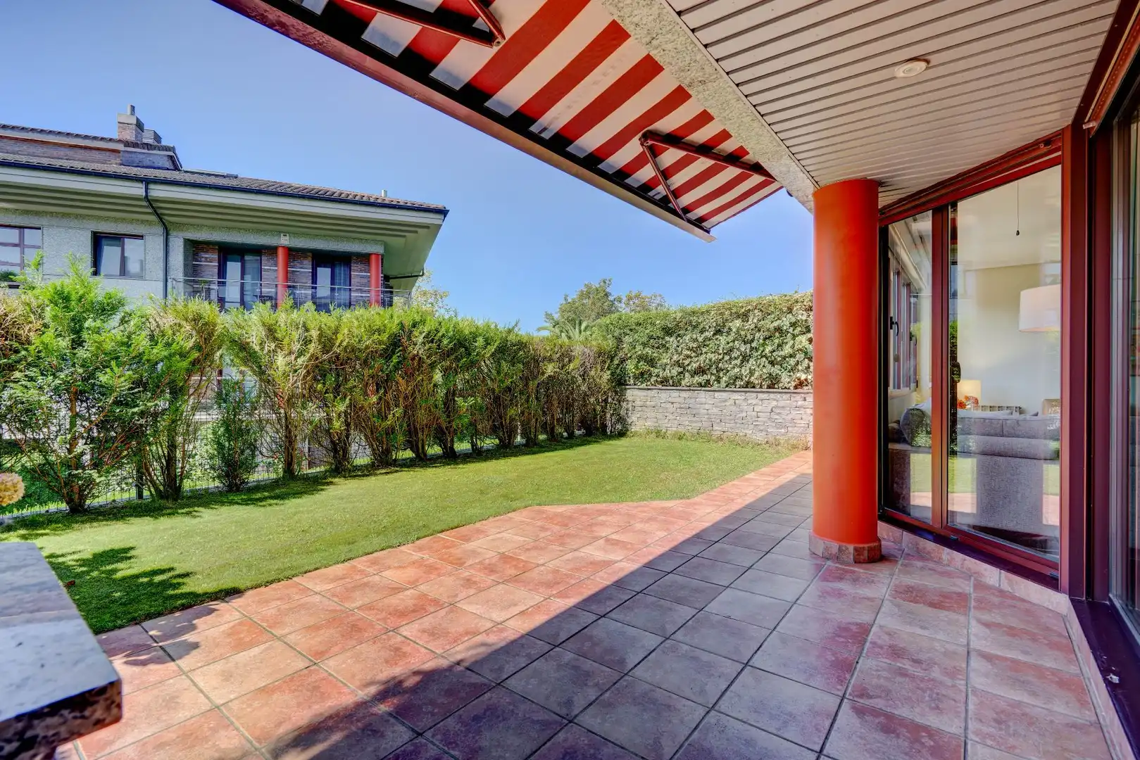 Terrasse von Wohnung zur Miete in Donostia - San Sebastián  mit Heizung, Privatgarten und Terrasse