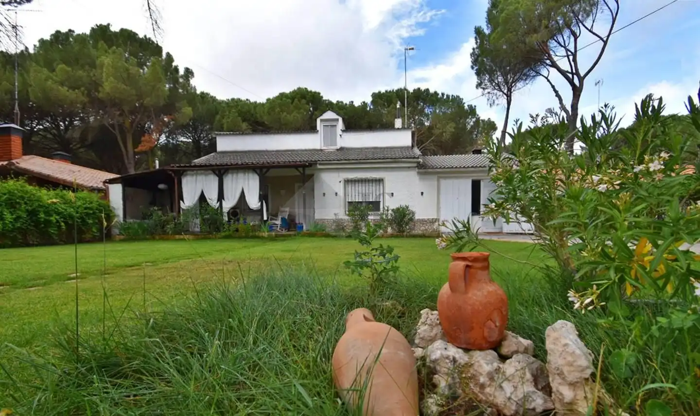 Jardín de Casa o chalet en venta en Olmedo con Calefacción, Jardín privado y Piscina comunitaria